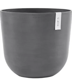 Ecopots Kunststoff-Topf Oslo mit Wassersystem, rund