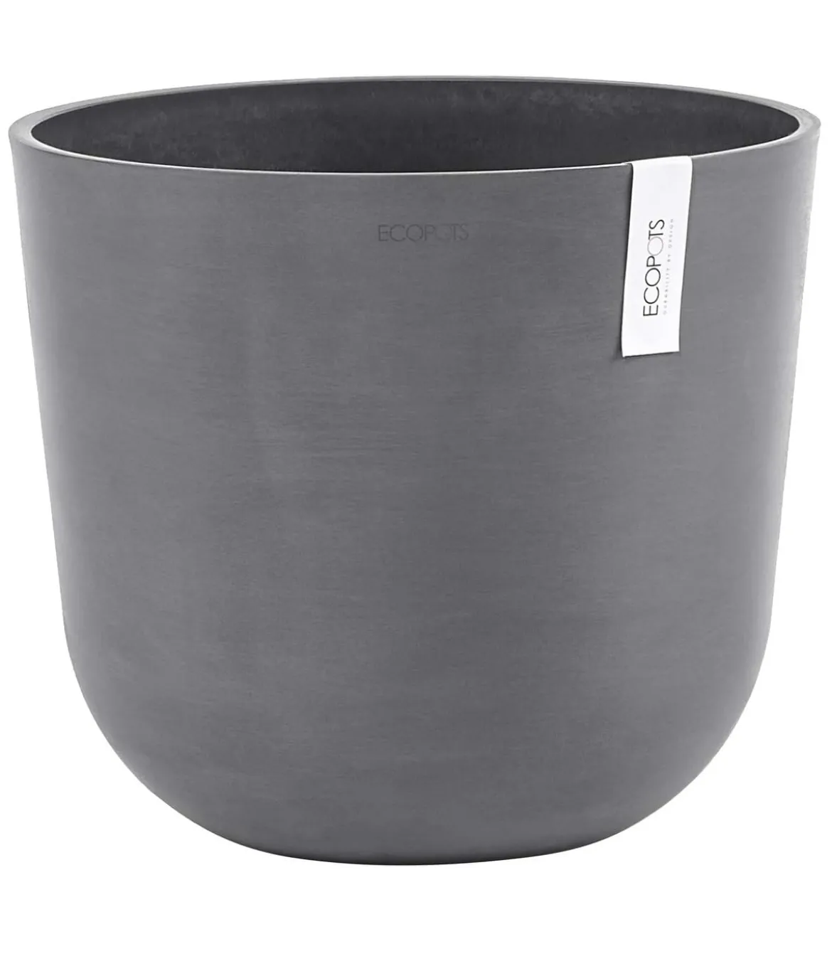 Ecopots Kunststoff-Topf Oslo, rund