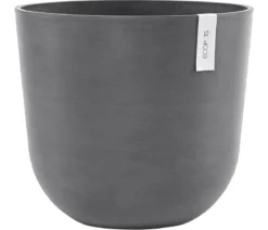 Ecopots Kunststoff-Topf Oslo, rund