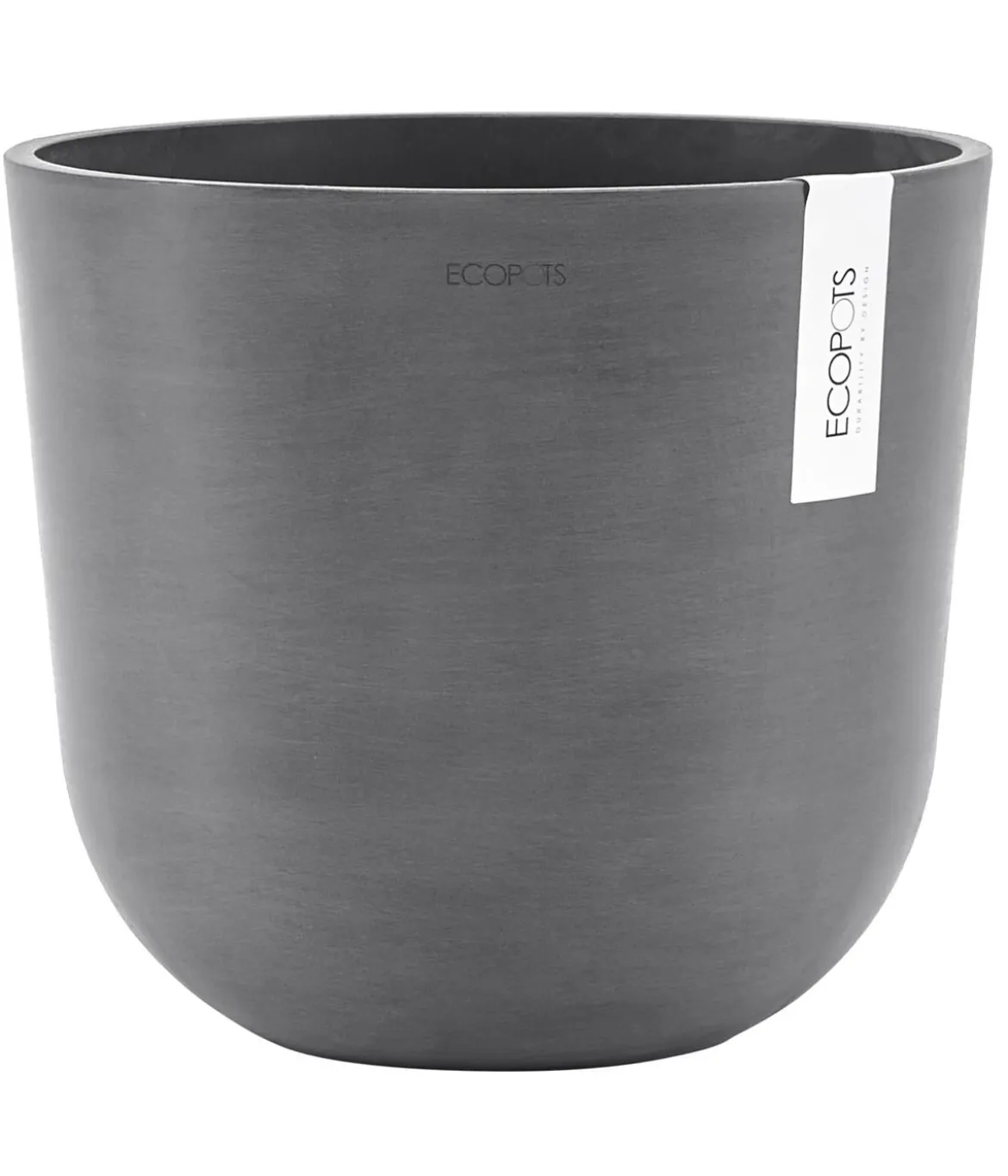 Ecopots Kunststoff-Topf Oslo, rund