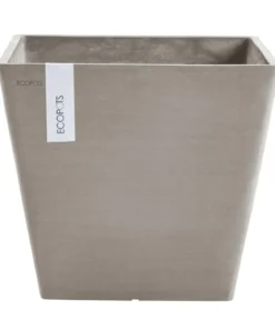 Ecopots Kunststoff-Topf Rotterdam, quadratisch