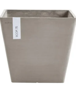 Ecopots Kunststoff-Topf Rotterdam, quadratisch