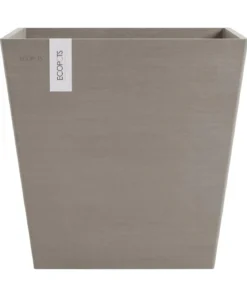 Ecopots Kunststoff-Topf Rotterdam mit Wassersystem, quadratisch