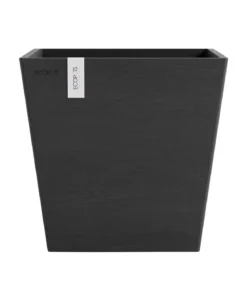Ecopots Kunststoff-Topf Rotterdam mit Wassersystem, quadratisch