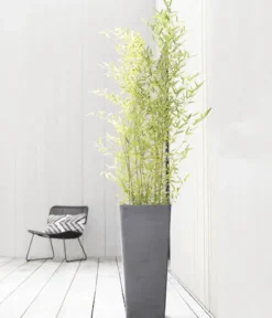 Ecopots Kunststoff-Topf Rotterdam Hoch, quadratisch