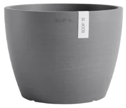 Ecopots Kunststoff-Topf Stockholm, rund