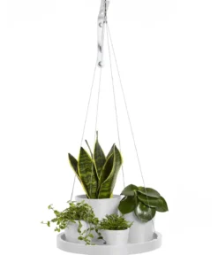 Ecopots Kunststoff-Untersetzer hängend, rund, ca. Ø36/H3 cm