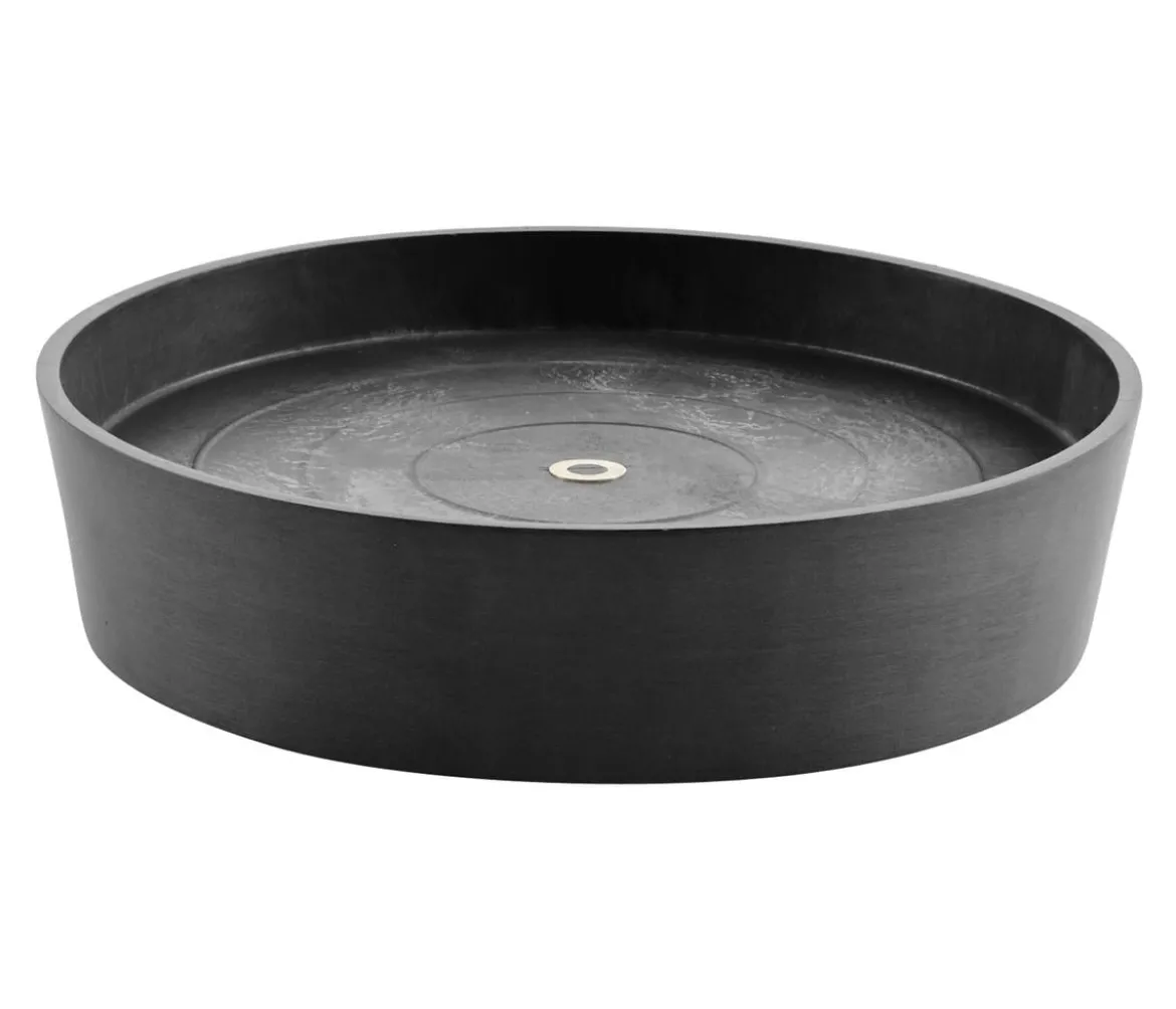 Ecopots Kunststoff-Untersetzer Amsterdam, rund, mit Rollen