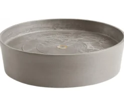 Ecopots Kunststoff-Untersetzer Amsterdam, rund, mit Rollen