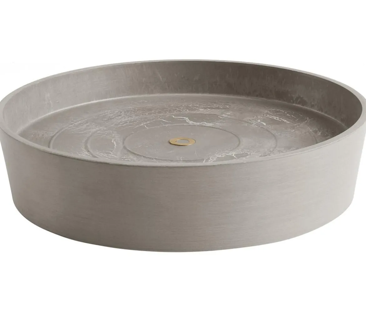 Ecopots Kunststoff-Untersetzer Amsterdam, rund, mit Rollen