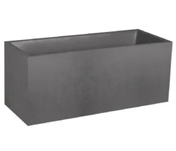 EDA Kunststoff-Kasten Basalt, anthrazit, rechteckig, ca. B99,5/H43,5/T39,5 cm
