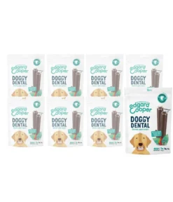 Edgard & Cooper Hundesnack Doggy Dental, Minzöl & Erdbeere