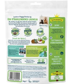 Edgard & Cooper Hundesnack Doggy Dental, Apfel & Eukalyptusöl, 8 x 105 g