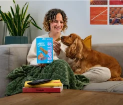 Edgard & Cooper Hundesnack Snuggle Up Strips, 11 x 75 g