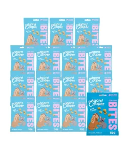 Edgard & Cooper Hundesnack Top Dog Bites, Small, Lachs & Huhn, 15 x 50 g
