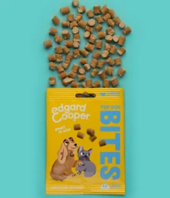 Edgard & Cooper Hundesnack Top Dog Bites, Small, Truthahn & Huhn, 15 x 50 g