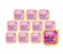 Edgard & Cooper Nassfutter für Hunde, Köstliches Wild & Ente Adult, 11 x 150 g