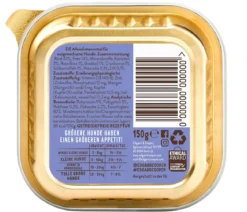 Edgard & Cooper Nassfutter für Hunde, Herrliches Rind & Ente Adult, 11 x 150 g
