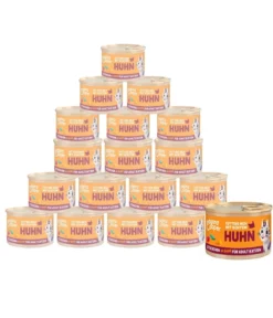Edgard & Cooper Nassfutter für Katzen Freilaufhuhn Stückchen in Soße Adult, 18 x 85 g