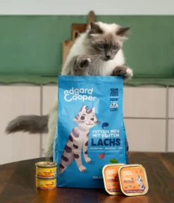 Edgard & Cooper Nassfutter für Katzen Freilaufhuhn Paté Adult, 16 x 85 g