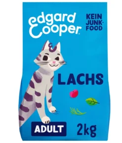 Edgard & Cooper Trockenfutter für Katzen Frischer Atlantik-Lachs Adult