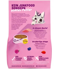 Edgard & Cooper Trockenfutter für Katzen Frische Freilaufente & Freilandhuhn, Kitten, 2 kg