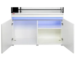 EHEIM Aquarium Kombination incpiria 430 duo, weiß, 430 l, ca. B130/H144/T60 cm