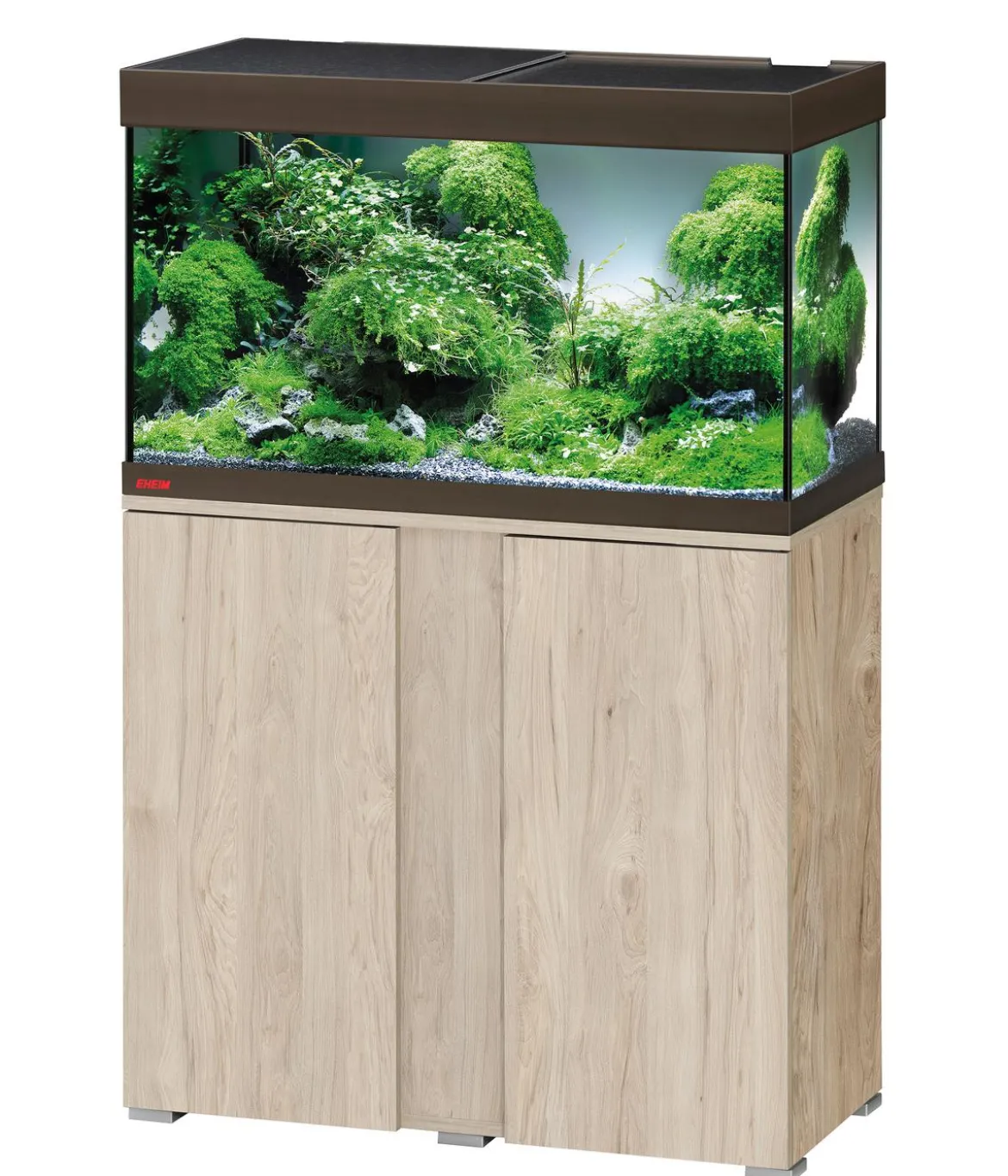 EHEIM Aquarium Kombination VivalineLED 126, ca. B81/H119/T36 cm