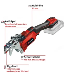 Einhell Akku-Astsäge GE-GS 18/150 Li-Solo