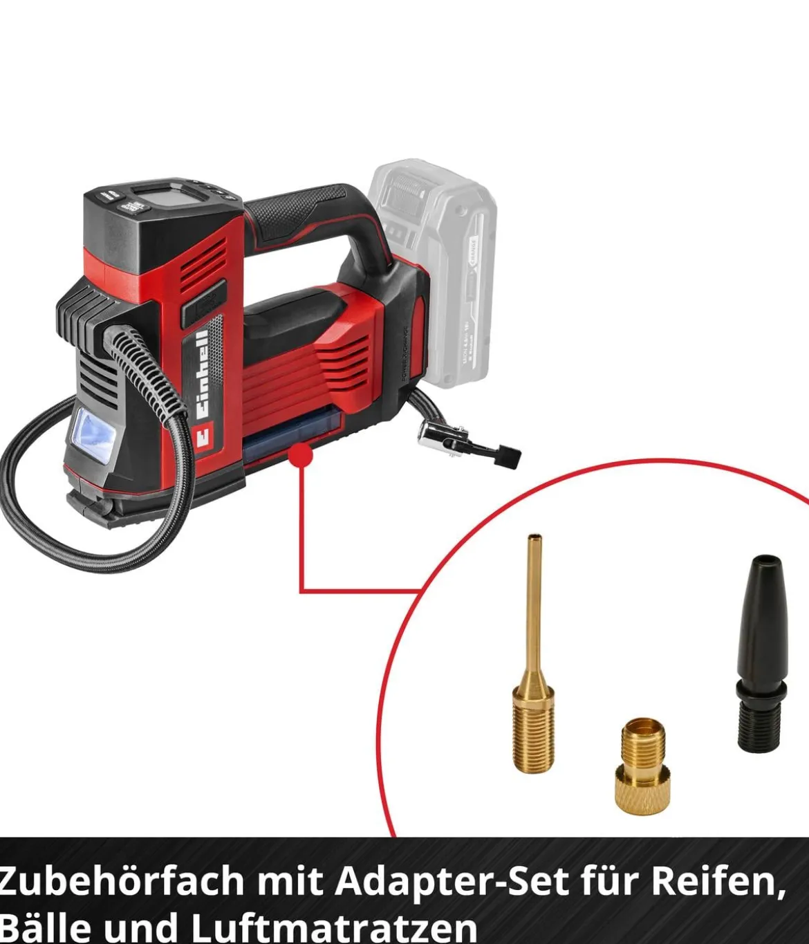 Einhell Akku-Autokompressor CE-CC 18/23 D Li-Solo