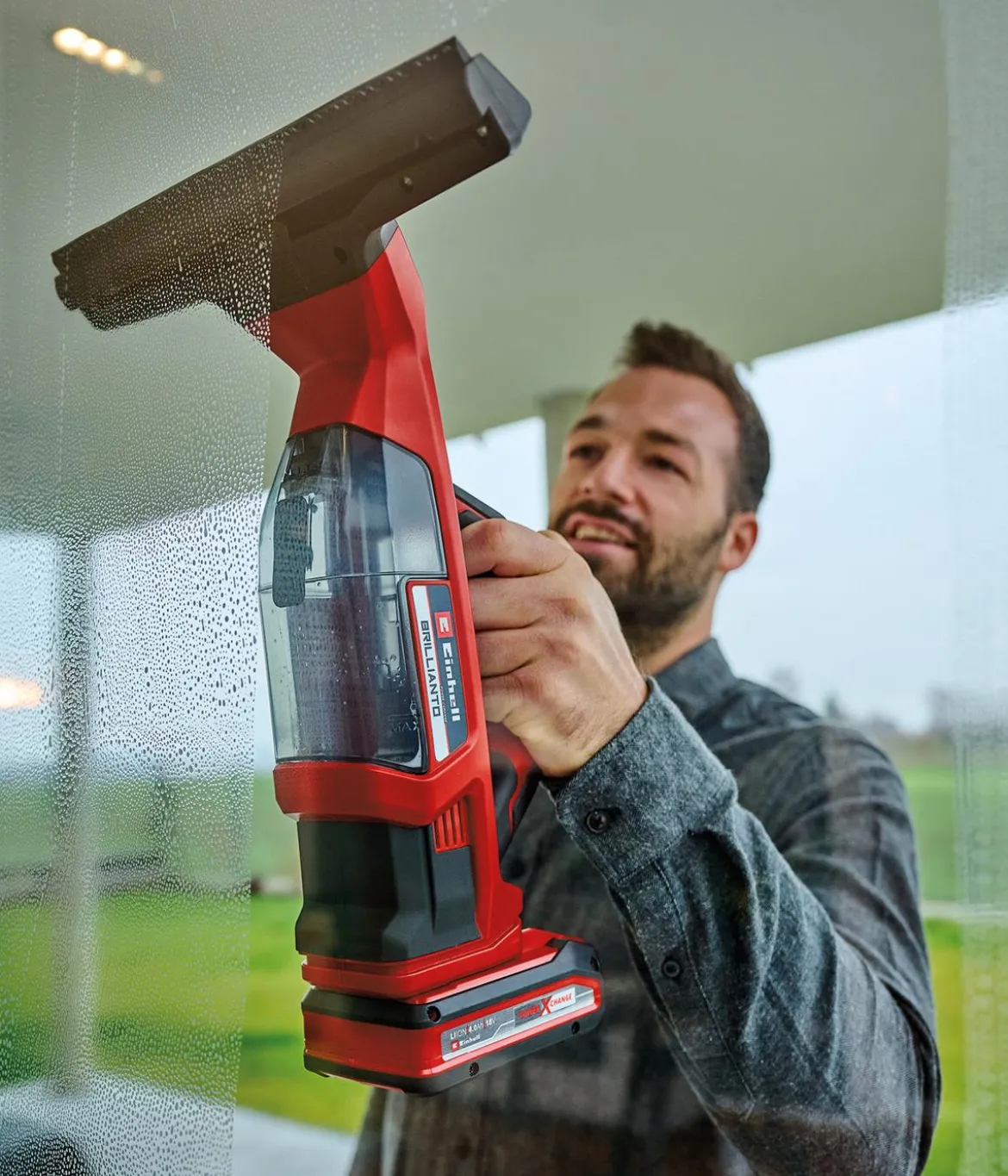 Einhell Akku-Fensterreiniger BRILLIANTO