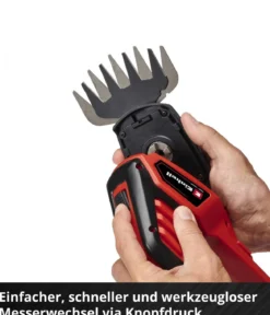 Einhell Akku Gras- und Strauchschere GE-CG 18/100 Li-Solo