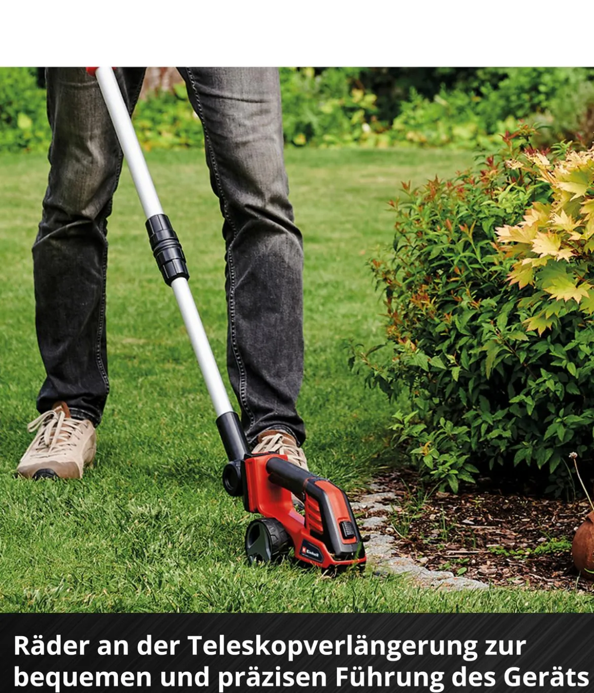 Einhell Akku-Gras- und Strauchschere GE-CG 18/100 Li T-Solo