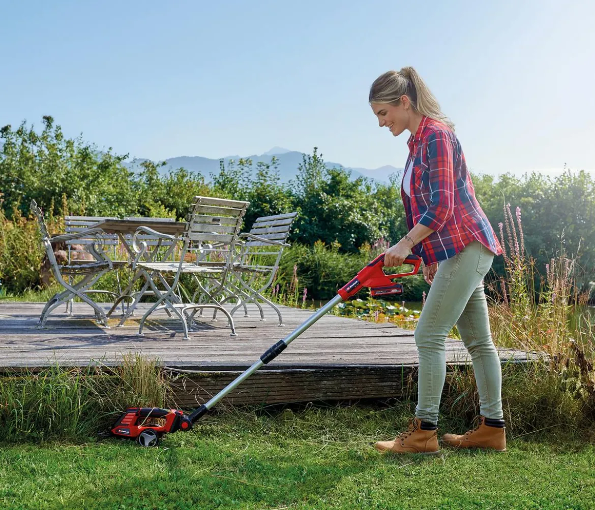 Einhell Akku-Gras- und Strauchschere GE-CG 18/100 Li T-Solo