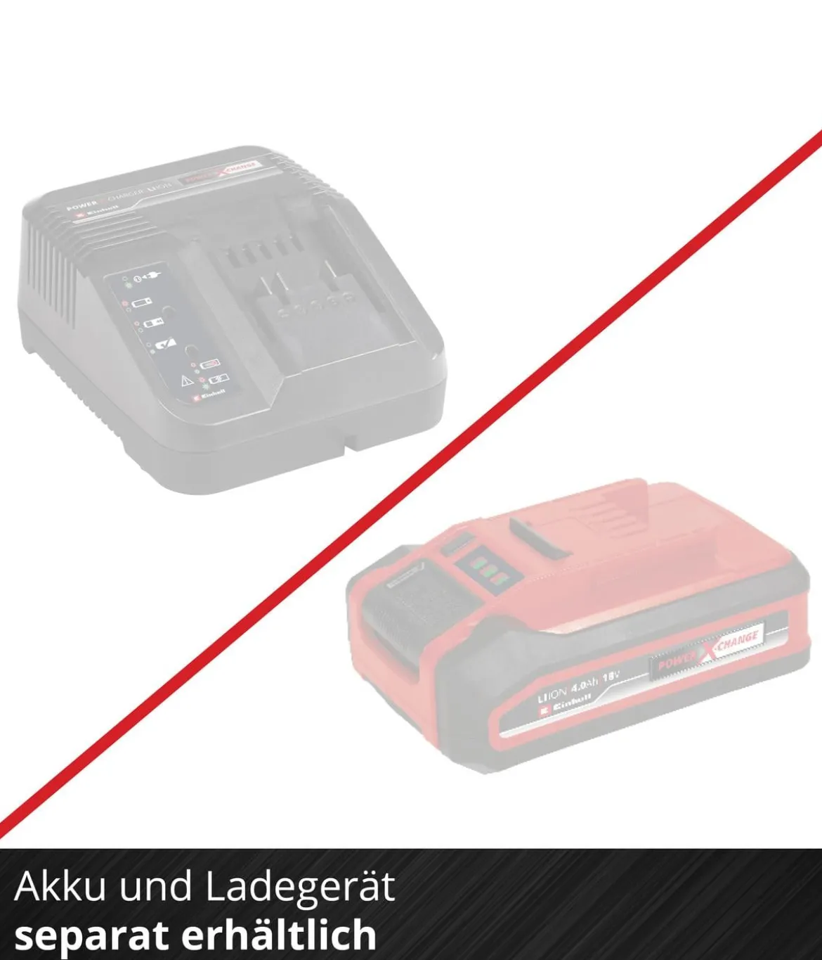 Einhell Akku-Kehrmaschine TE-SW 18/610 Li-Solo