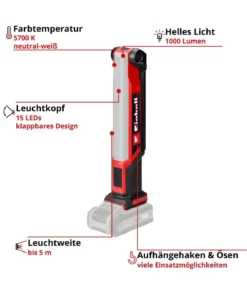 Einhell Akku-Lampe TE-CL 18/1000 S Li-Solo