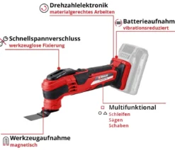 Einhell Akku-Multifunktionswerkzeug VARRITO