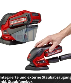 Einhell Akku-Multischleifer TE-OS 18/150 Li Solo
