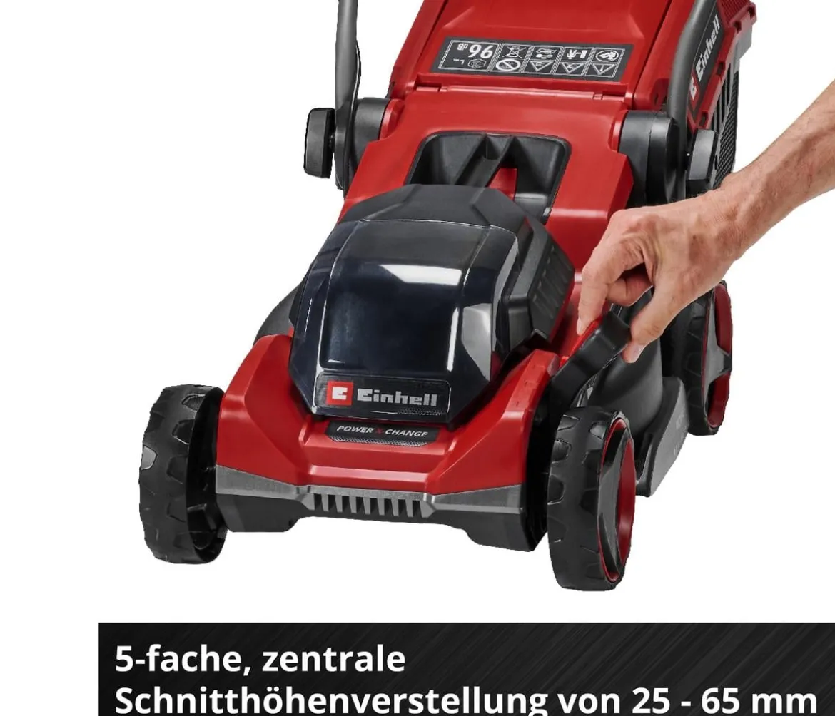 Einhell Akku-Rasenmäher GE-CM 18/32 C Li BL, inkl. 4,0 Ah Akku & Schnellladegerät