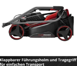 Einhell Akku-Rasenmäher GE-CM 18/32 C Li BL, inkl. 4,0 Ah Akku & Schnellladegerät