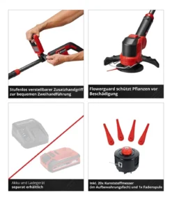Einhell Akku-Rasentrimmer GE-CT 18/25-1 Li-Solo
