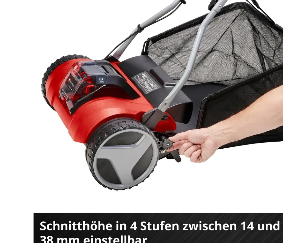 Einhell Akku-Spindelmäher GE-HM 18/38 Li-Solo