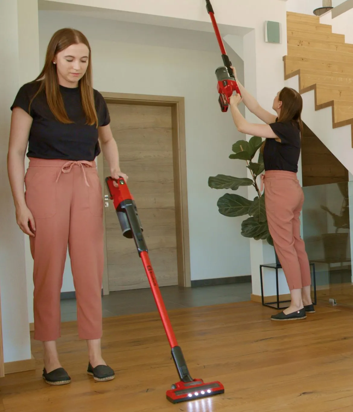 Einhell Akku-Stielstaubsauger TE-SV 18 Li, inkl. 1x 4,0 Ah Akku & 1x Ladegerät