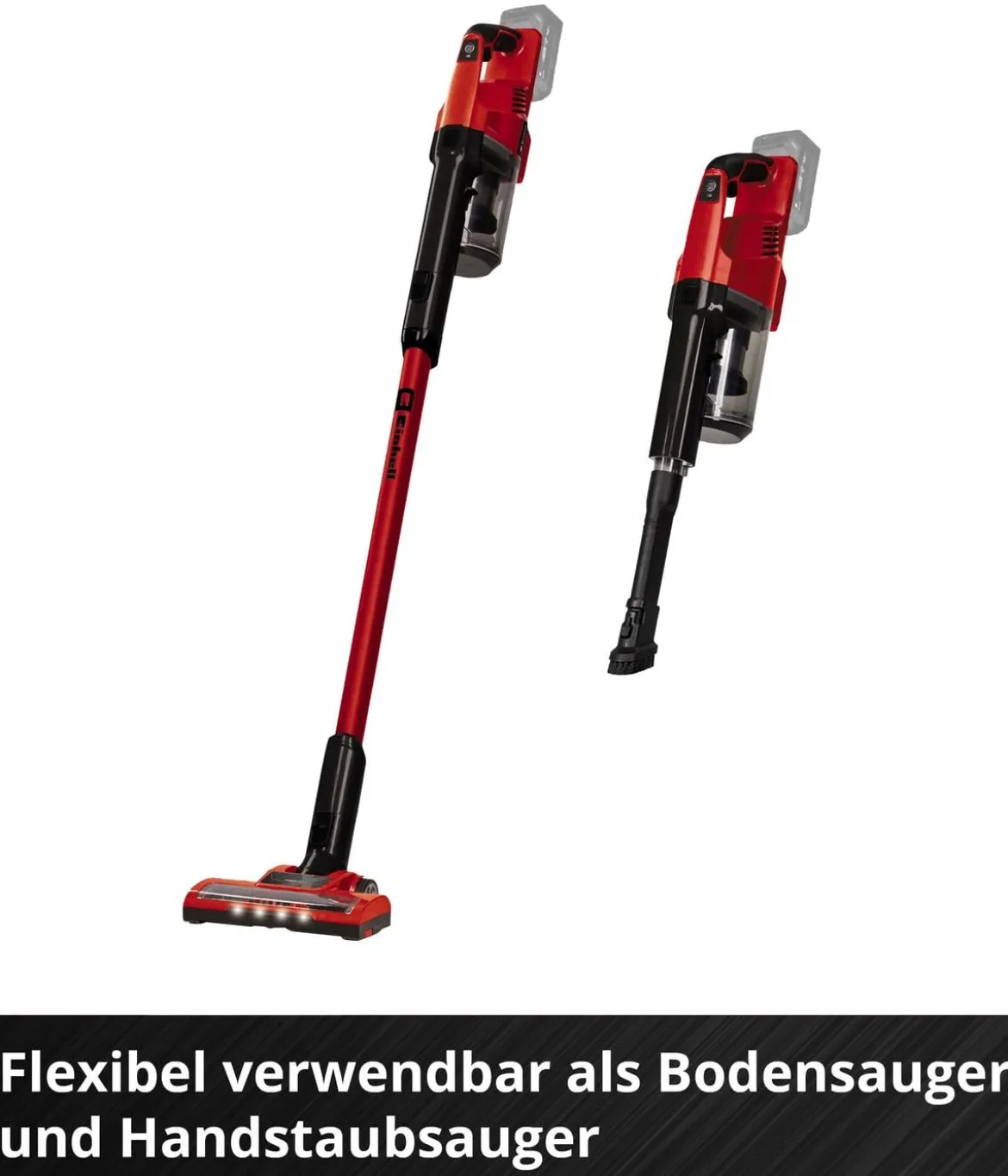 Einhell Akku-Stielstaubsauger TE-SV 18 Li, inkl. 1x 4,0 Ah Akku & 1x Ladegerät