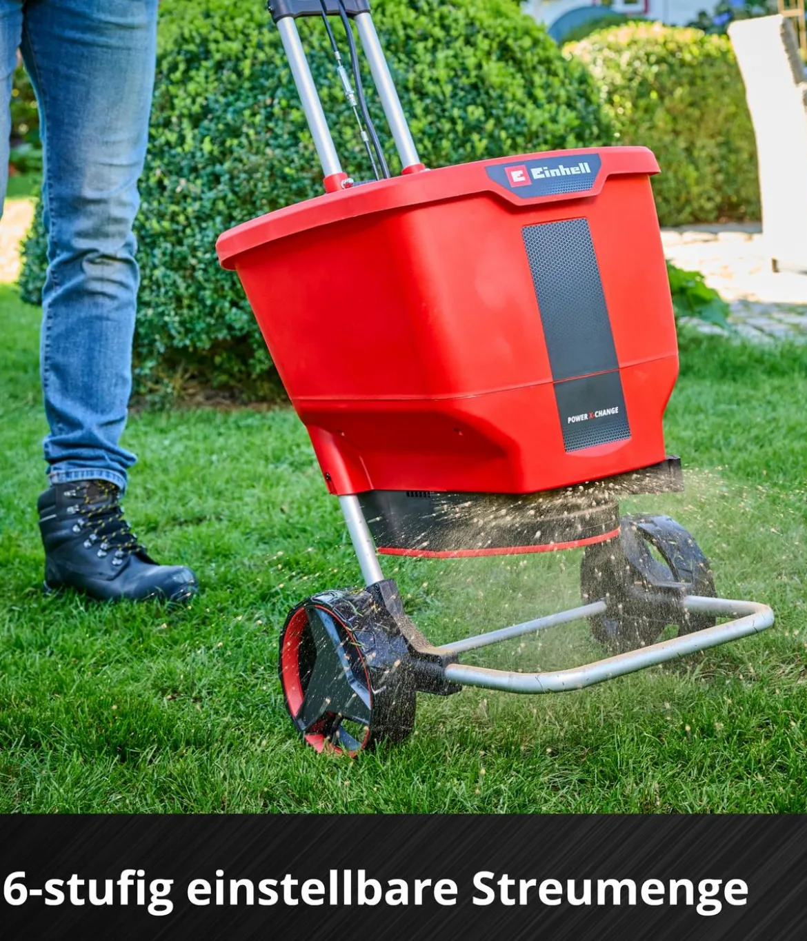 Einhell Akku-Streuwagen GE-SR 18/22 Li-Solo