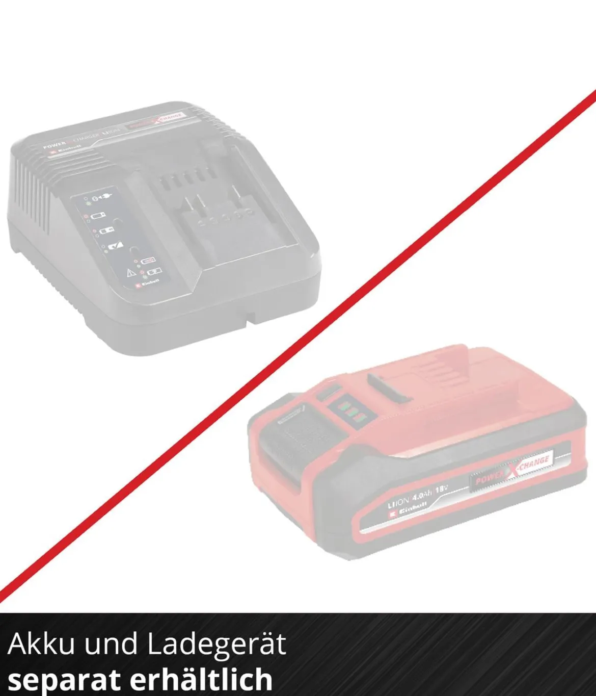 Einhell Akku-Vertikutierer-Lüfter GC-SC 18/28 DS Li-Solo