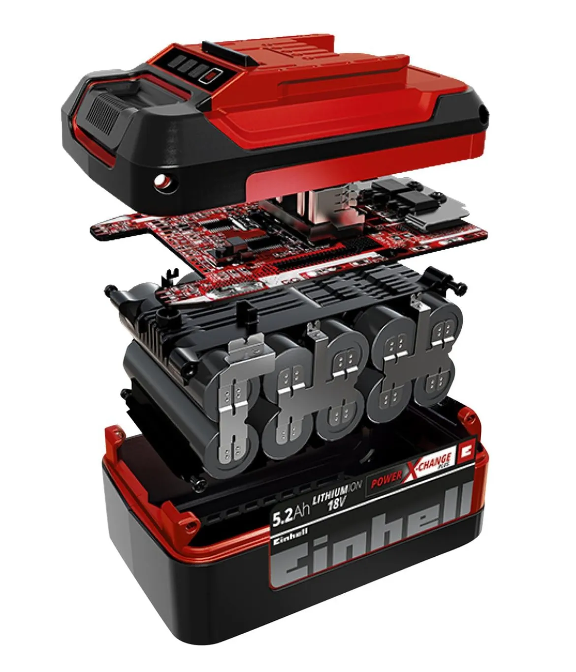 Einhell Akku 2x 18 V 5,2 Ah PXC-Twinpack