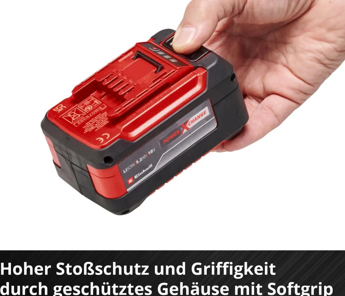 Einhell Akku 2x 18 V 5,2 Ah PXC-Twinpack