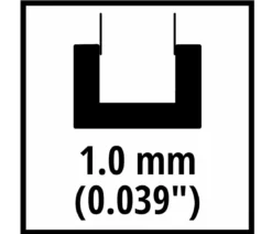 Einhell Astkettensägen-Ersatzschwert 15cm/1,0 mm