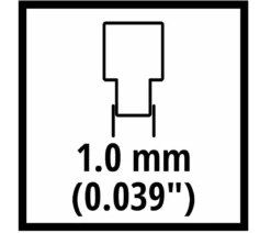 Einhell Ersatzkette für Akku-Astkettensäge GE-PS 18/15 Li BL, 15 cm, 28 TG 1,0 mm